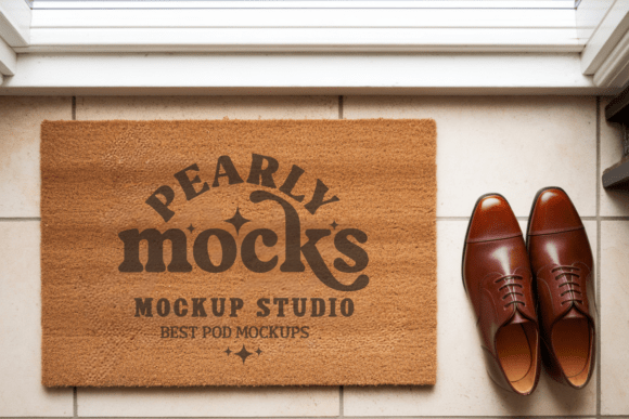Blank Outdoor Doormat Mockup 5: A Designer’s Tool for Crisp, Professional Visuals
