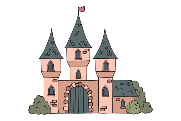 Twilight Rose Castle: A Versatile Asset for Creative and Digital Projects